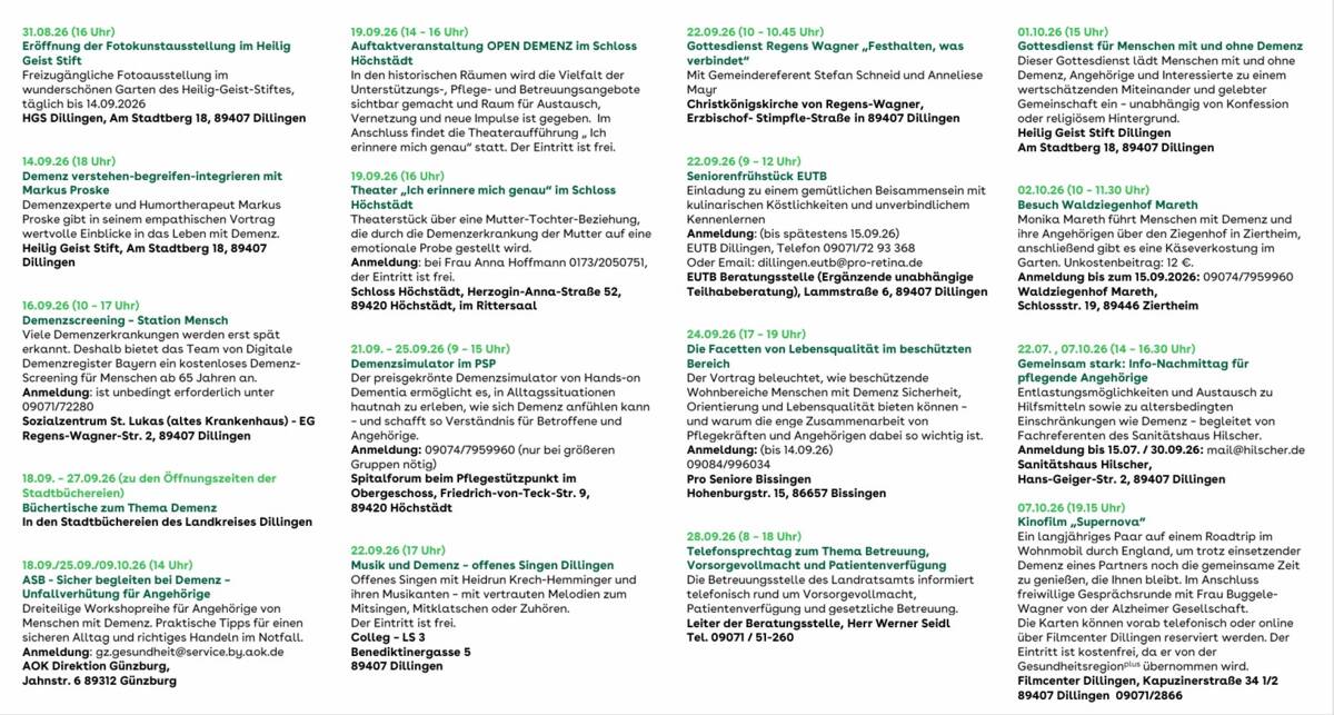 Demenzwoche 2026 - Flyer Seite 2