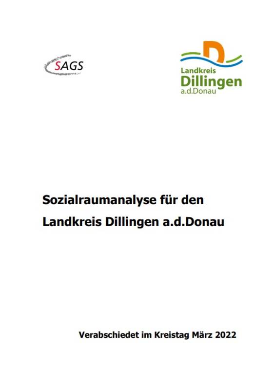 Sozialraumanalyse für den Landkreis Dillingen