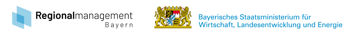 Förderhinweis Regionalmanagement Bayern