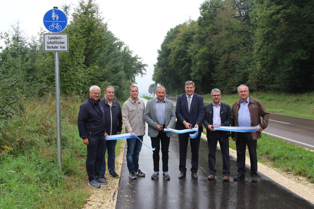 Eröffnung Radweg Mödingen-Ziertheim