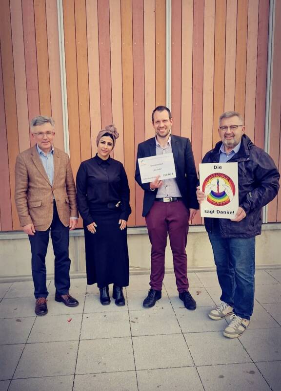 Mit Herz für die Gemeinschaft: Integrationsbeirat spendet 750 Euro an die Caritas Dillingen