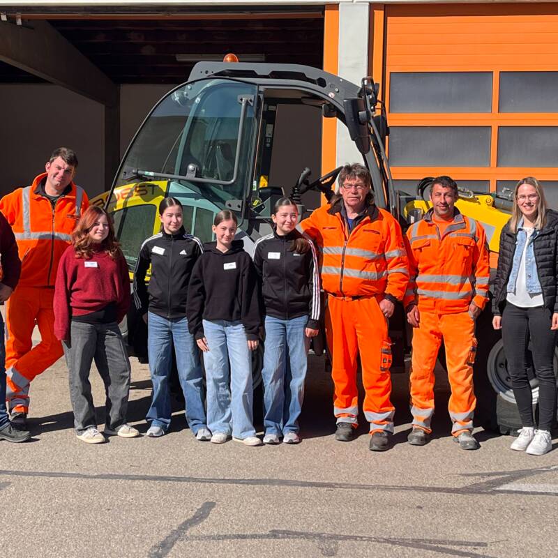 Girls´ Day beim Bauhof des Landkreises Dillingen a.d.Donau!
