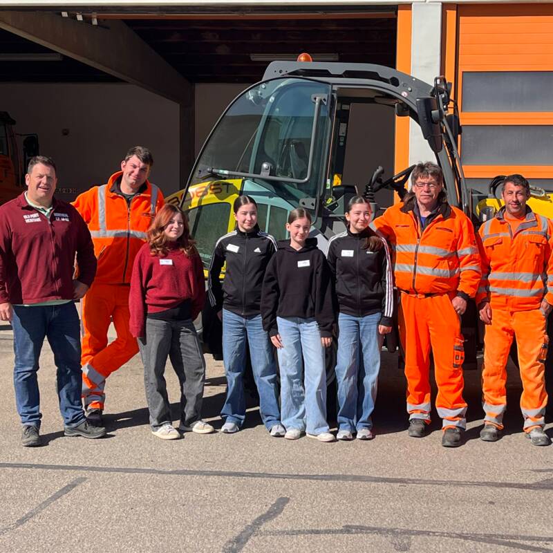 Girls´ Day beim Bauhof des Landkreises Dillingen a.d.Donau!