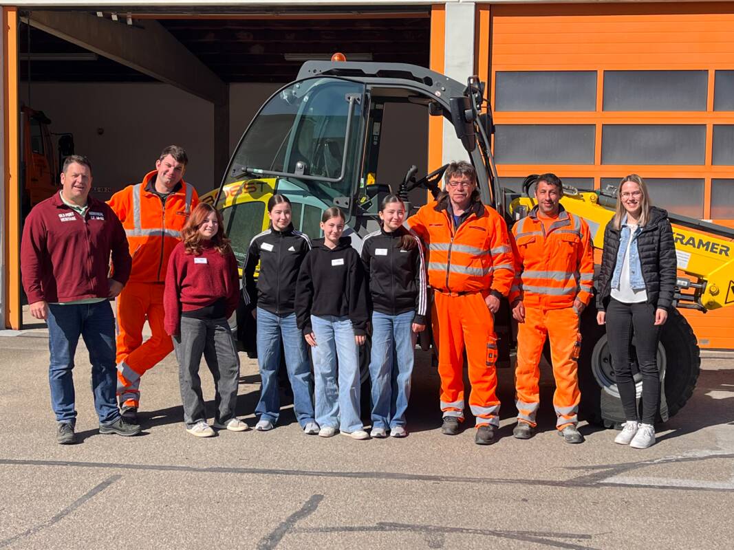 Girls´ Day beim Bauhof des Landkreises Dillingen a.d.Donau!